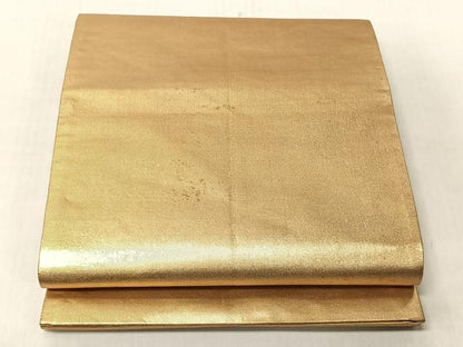 平和屋着物◎全通柄袋帯　霞文　引箔　正絹　逸品　CABJ6259yk