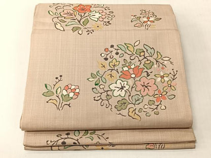 平和屋着物◎六通柄　本袋帯　欧風　正絹　逸品　CABJ6317yk