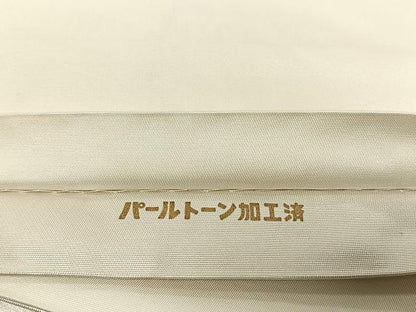 平和屋着物◎六通柄袋帯　牡丹　金銀糸　正絹　逸品　CABJ6364yk
