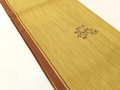 平和屋着物◎太鼓柄袋帯　花鳥文　正絹　逸品　CABJ6399yk