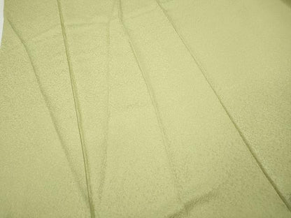 平和屋着物●本草木染作家　瑞寶　色無地　紋意匠　蒸栗色　正絹　逸品　CABJ6408ut