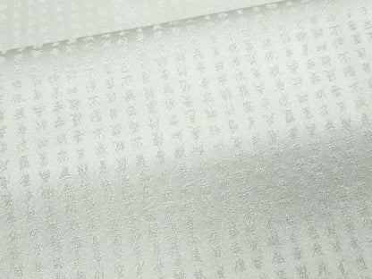 平和屋着物●上質な色無地　文字地紋　紫水晶色　ロング丈　正絹　逸品　未使用　CABJ6410ut
