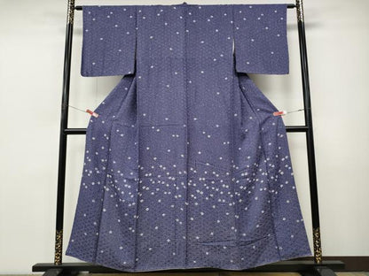平和屋着物●訪問着　舞花文　正絹　逸品　CABJ6424ut