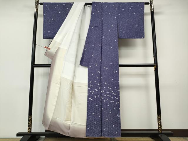 平和屋着物●訪問着　舞花文　正絹　逸品　CABJ6424ut