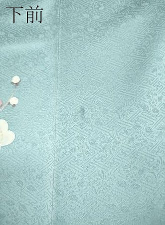 平和屋着物●豪華振袖　刺繍　草花文　暈し染め　正絹　逸品　CABJ6434ut