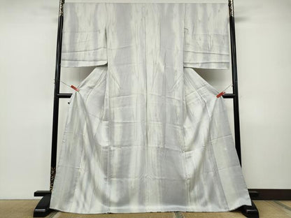平和屋着物●上質な小紋　吉祥間道　伊と幸　仮絵羽　正絹　逸品　未使用　CABJ6436ut
