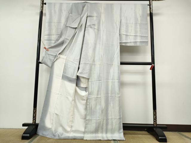 平和屋着物●上質な小紋　吉祥間道　伊と幸　仮絵羽　正絹　逸品　未使用　CABJ6436ut
