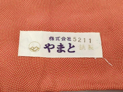平和屋着物●江戸小紋　鮫小紋柄　やまと誂製　正絹　逸品　CABJ6443ut
