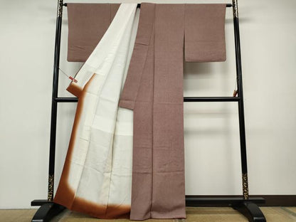 平和屋着物●江戸小紋　作家物　鮫小紋柄　正絹　逸品　CABJ6445ut