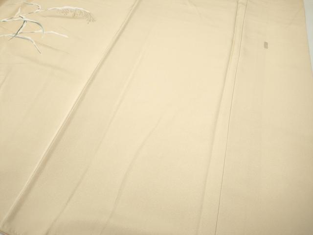 平和屋着物●訪問着　友禅　作家物　鴛鴦草木文　暈し染め　正絹　逸品　CABJ6452ut