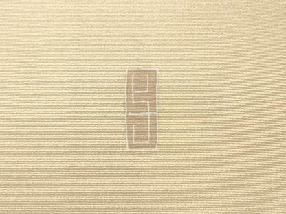 平和屋着物●訪問着　友禅　作家物　鴛鴦草木文　暈し染め　正絹　逸品　CABJ6452ut
