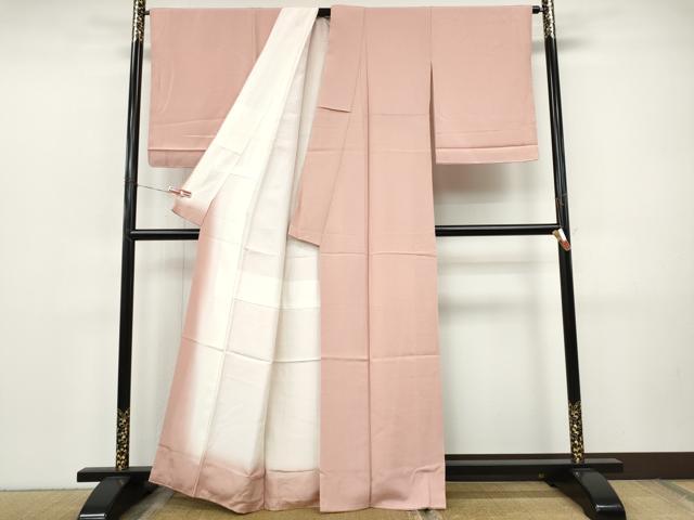 平和屋着物●銀座きしや　色無地　虹色　正絹　逸品　CABJ6456ut