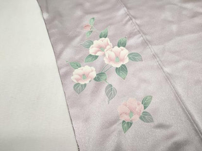 平和屋着物●訪問着　友禅　枝花文　たたき染め　正絹　逸品　未使用　CABJ6466ut