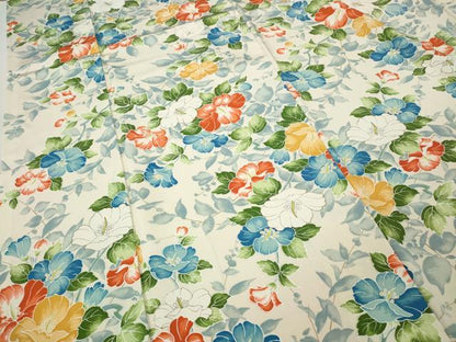 平和屋着物●上質な小紋　枝花文　正絹　逸品　CABJ6473ut
