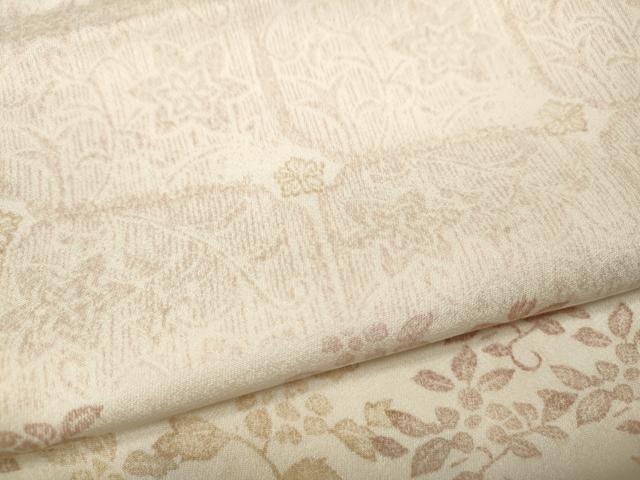 平和屋着物●訪問着　エ霞舞花文　正絹　逸品　CABJ6479ut
