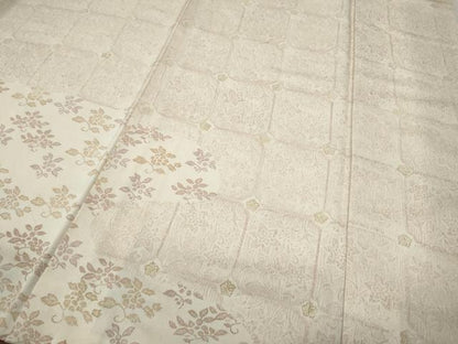 平和屋着物●訪問着　エ霞舞花文　正絹　逸品　CABJ6479ut