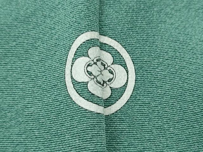 平和屋着物●訪問着　友禅　作家物　枝花文　暈し染め　正絹　逸品　CABJ6487ut