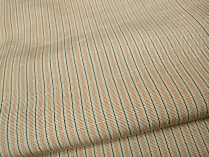 平和屋着物●上質な紬　縞　正絹　逸品　未使用　CABJ6501ut