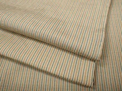 平和屋着物●上質な紬　縞　正絹　逸品　未使用　CABJ6501ut