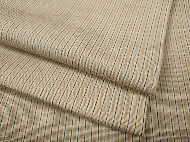 平和屋着物●上質な紬　縞　正絹　逸品　未使用　CABJ6501ut
