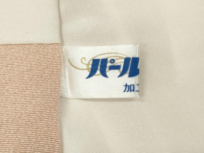 平和屋着物●訪問着　友禅　作家物　枝花文　暈し染め　正絹　逸品　CABJ6520ut