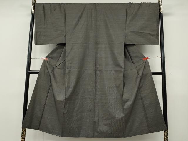 平和屋着物●男性　本場大島紬　亀甲柄　正絹　逸品　CABJ6524ut