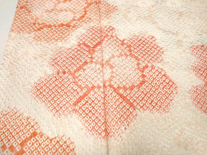 平和屋着物●豪華振袖　総絞り　菱花文　正絹　逸品　CABJ6525ut