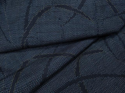 平和屋着物●結城紬　草木文　正絹　逸品　CABJ6527ut
