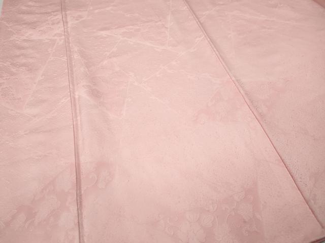 平和屋着物●上質な色無地　切嵌更紗花地紋　虹色　正絹　逸品　CABJ6533ut