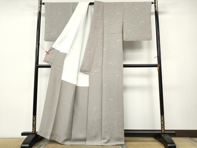 平和屋着物●上質な小紋　箔散らし　正絹　逸品　CABJ6534ut