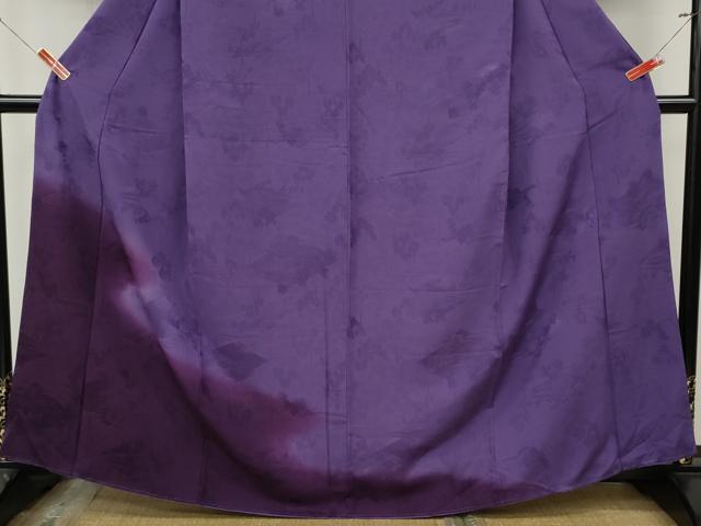 平和屋着物●訪問着　霞文　風景草木地紋　暈し染め　正絹　逸品　CABJ6536ut