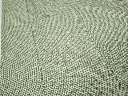 平和屋着物●大変加工の良い総絞り小紋　正絹　逸品　未使用　CABJ6566ut