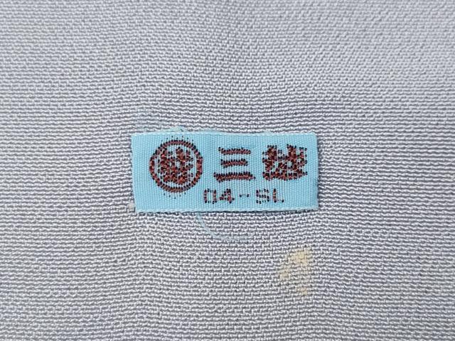 平和屋着物●中国三大刺繍　スワトウ刺繍　訪問着　絞り　刺繍　雪輪花文　金彩　三越扱い　正絹　逸品　CABJ6581ut