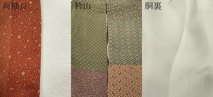 平和屋着物●訪問着　作家物　色紙重ね吉祥花文　伊勢丹扱い　正絹　逸品　CABJ6596ut