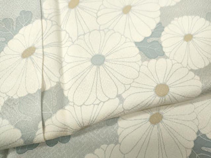 平和屋着物●訪問着　舞菊文　正絹　逸品　CABJ6598ut