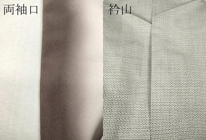 平和屋着物●本場大島紬　白大島　100亀甲　総詰め　正絹　逸品　CABJ6611ut