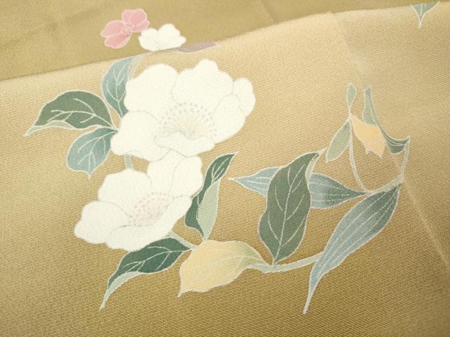 平和屋着物●訪問着　舞花文　暈し染め　ますいわ屋扱い　正絹　逸品　CABJ6614ut