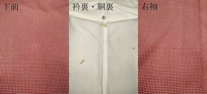 平和屋着物●江戸小紋　本場染大島紬　角通し　正絹　逸品　CABJ6622ut