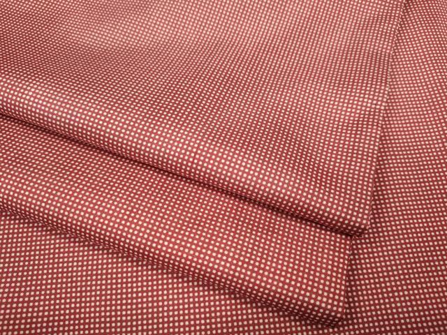 平和屋着物●江戸小紋　本場染大島紬　角通し　正絹　逸品　CABJ6622ut
