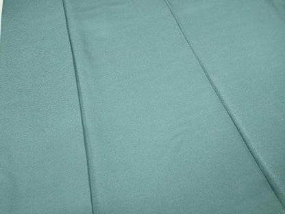 平和屋着物●上質な色無地　水浅葱色　正絹　逸品　CABJ6651ut
