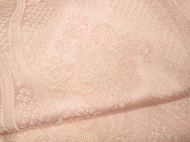 平和屋着物●上質な小紋　立涌吉祥花文　正絹　逸品　CABJ6654ut