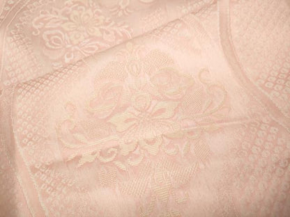 平和屋着物●上質な小紋　立涌吉祥花文　正絹　逸品　CABJ6654ut