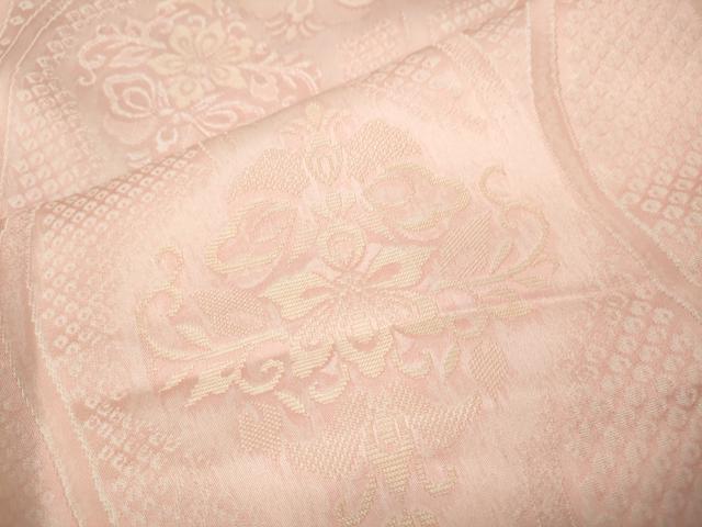 平和屋着物●上質な小紋　立涌吉祥花文　正絹　逸品　CABJ6654ut