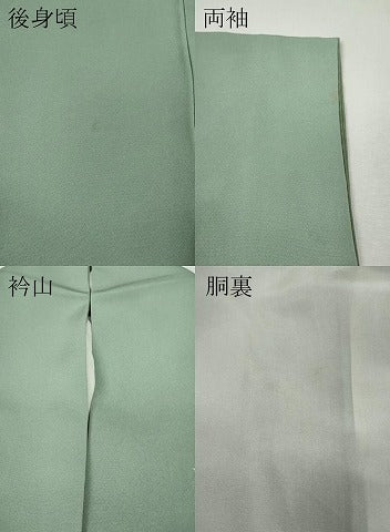 平和屋着物●名門・上野家　上野街子　清染居　訪問着　風景文　正絹　逸品　CABJ6657ut
