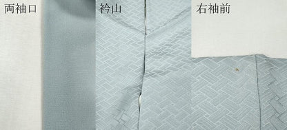 平和屋着物●上質な小紋　友禅　草花丸文　正絹　逸品　CABJ6684ut