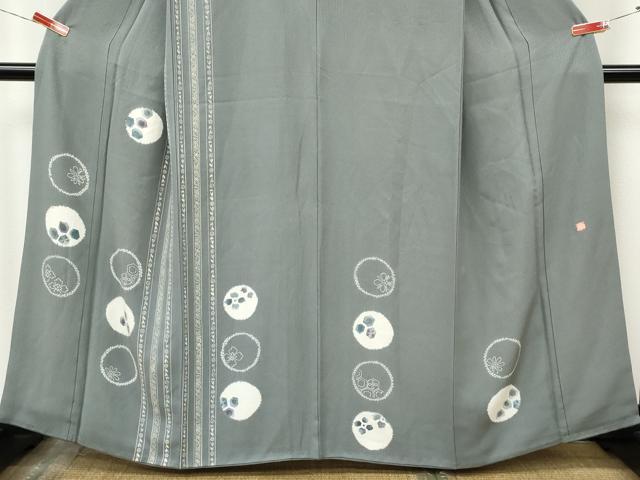 平和屋着物●訪問着　作家物　花丸文　正絹　逸品　CABJ6685ut