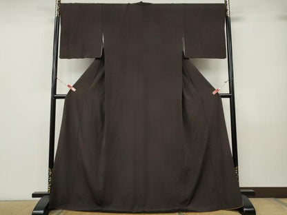 平和屋着物●江戸小紋　角通し　正絹　逸品　CABJ6692ut