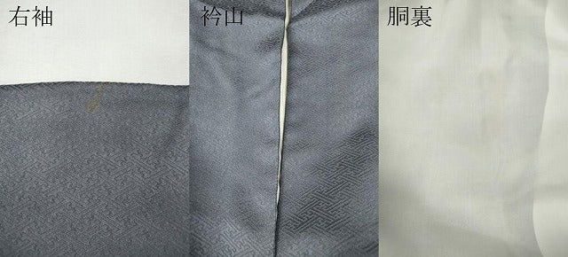 平和屋着物●訪問着　絞り　刺繍　松皮菱枝花文　金彩　正絹　逸品　CABJ6706ut