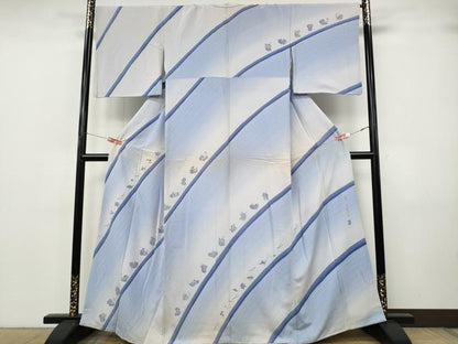 平和屋着物●糸目友禅作家　滝沢晃　訪問着　十二支　暈し染め　正絹　逸品　CABJ6709ut
