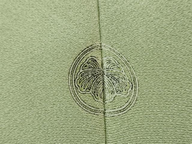 平和屋着物●上質な色無地　夏虫色　正絹　逸品　CABJ6718ut